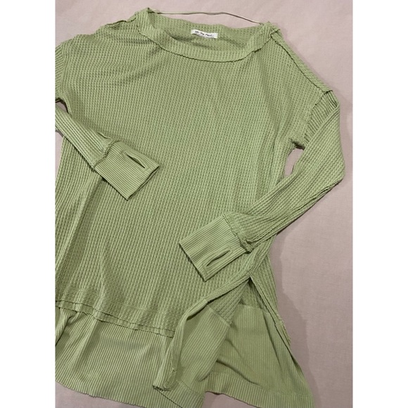 Free People Oversized Waffle Tunic - Picture 3 of 3